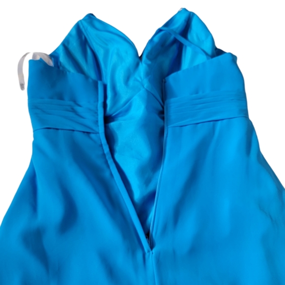 DaVinci Dress Women's Formal Gown Prom Wedding Graduation Size 6 Halter Top - Picture 10 of 13